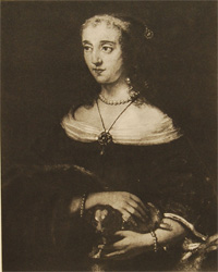 Portrait of a young lady